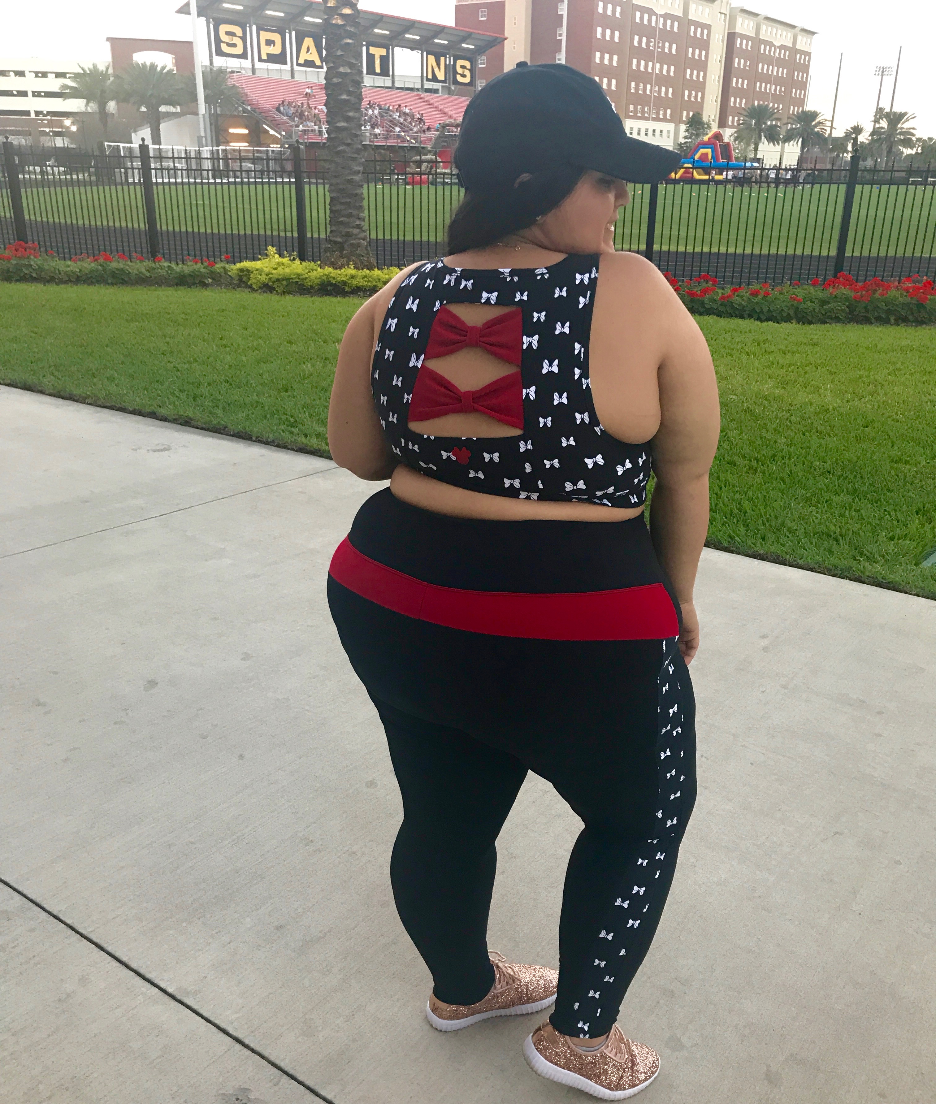 Plus Size Gym Style – Minnie Mouse Edition