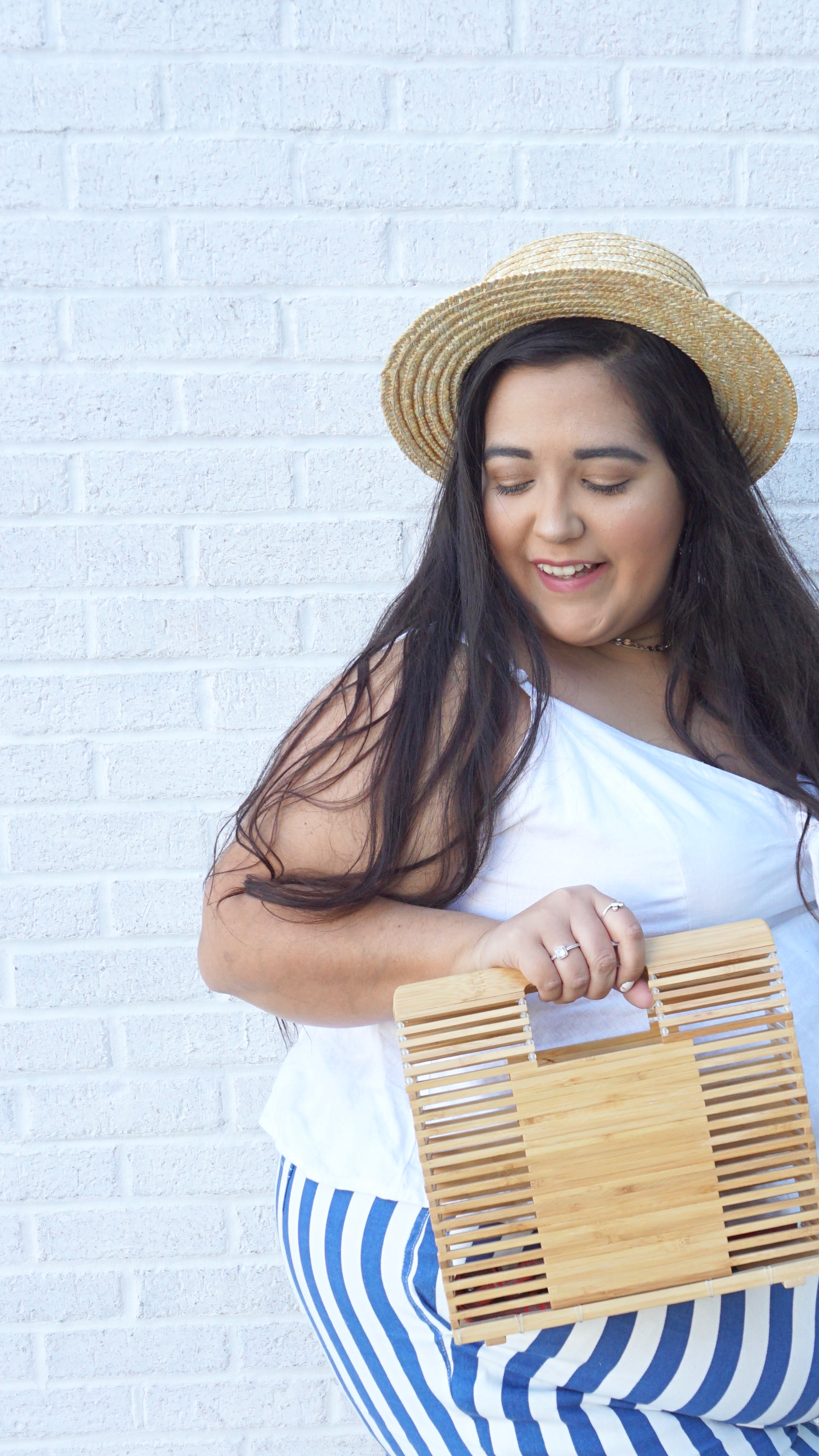 My Favorite Go-To Summer Look | Classic Blue & White Stripes