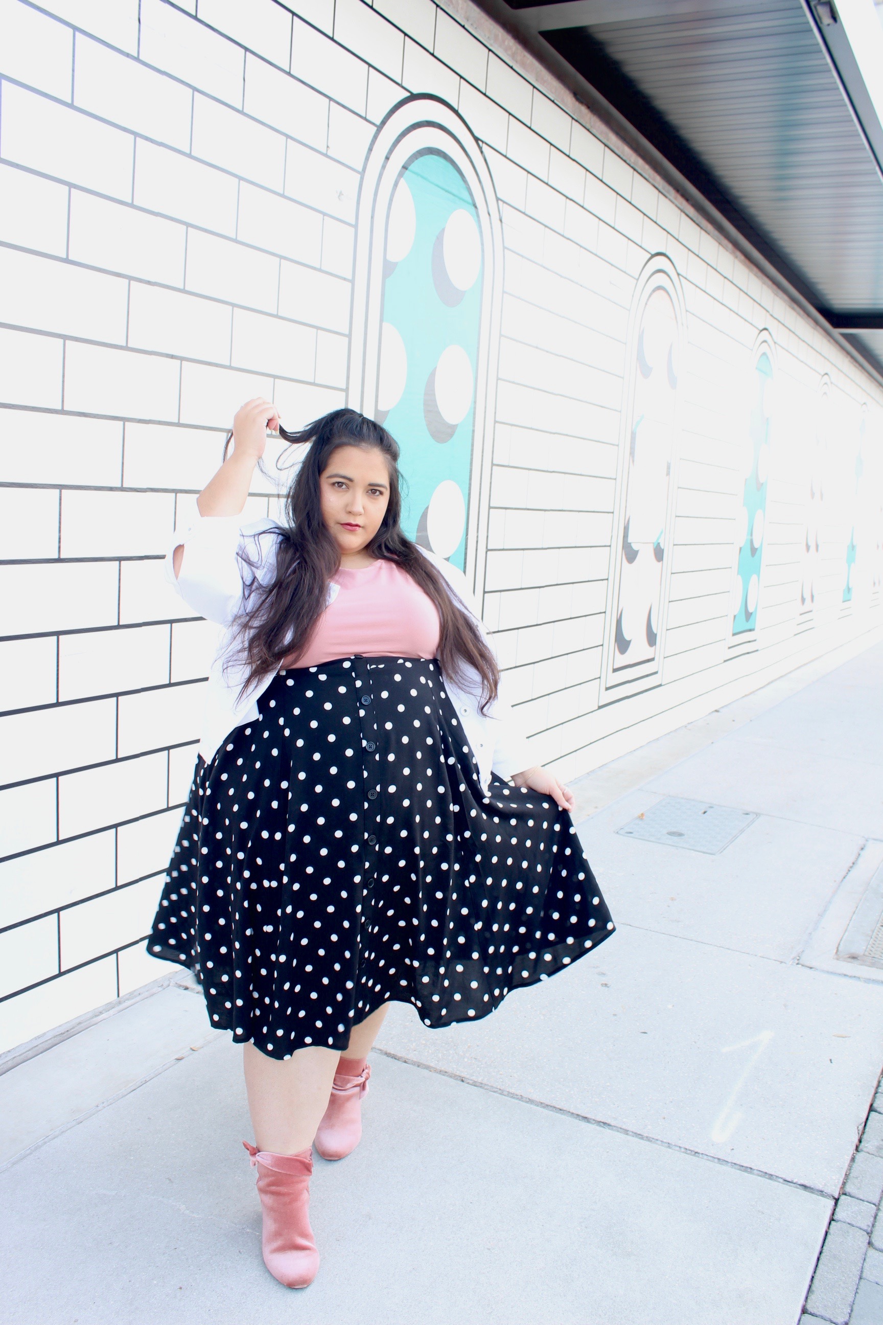 Polka Dots For Days | A Classic OOTD