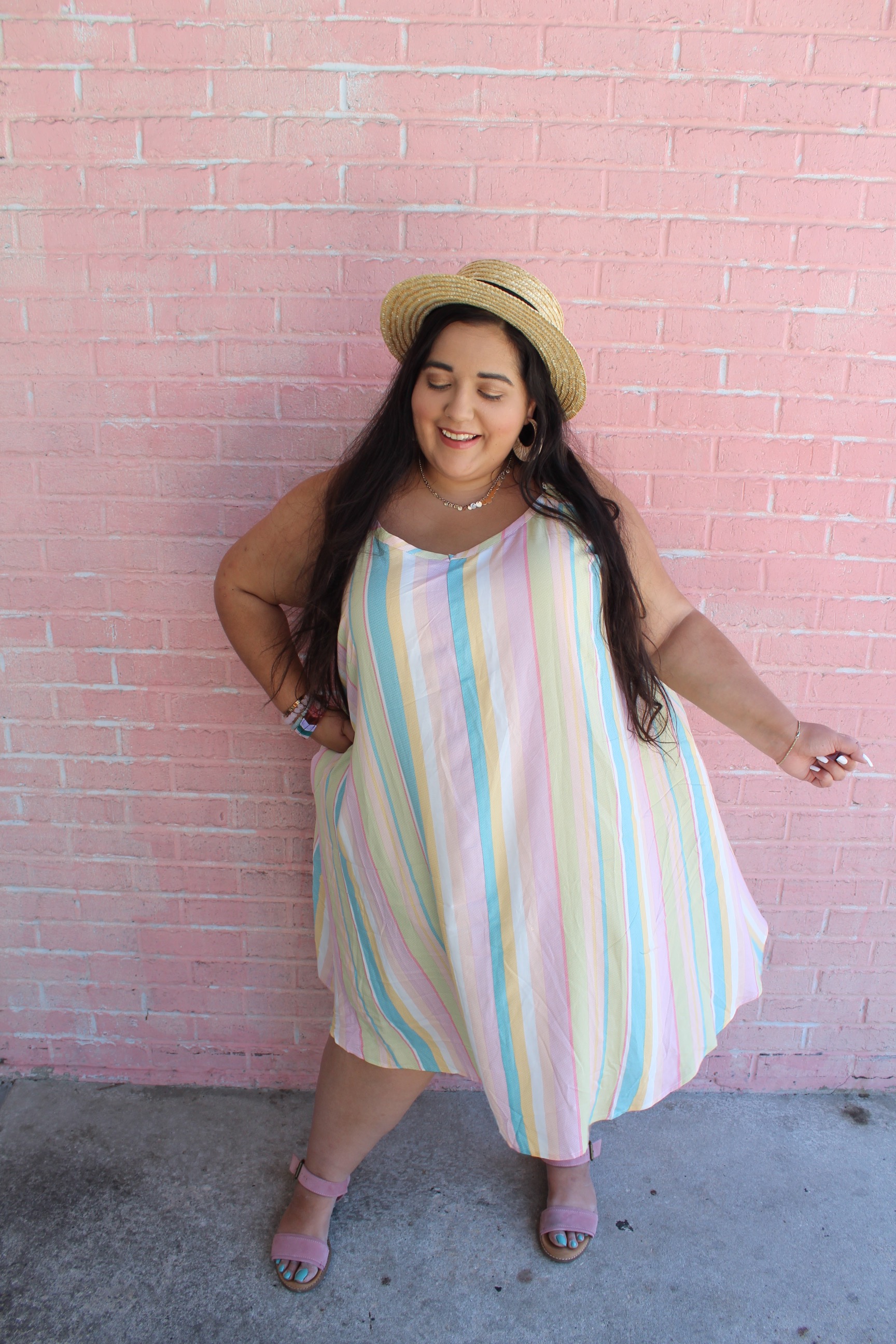 A Pastel OOTD | Stripes and Everything Nice
