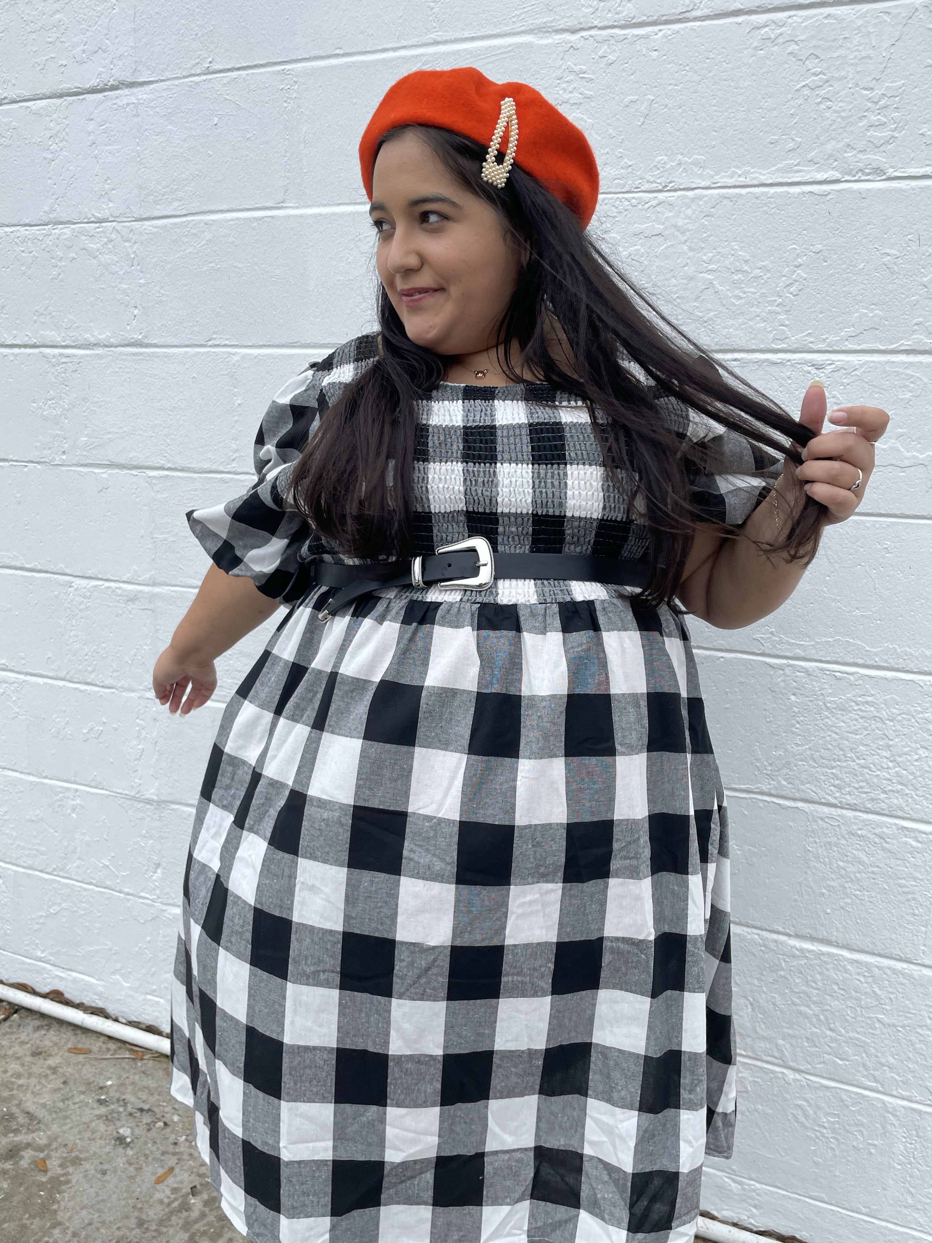 Gingham Fall Vibes | Fall Pumpkinista